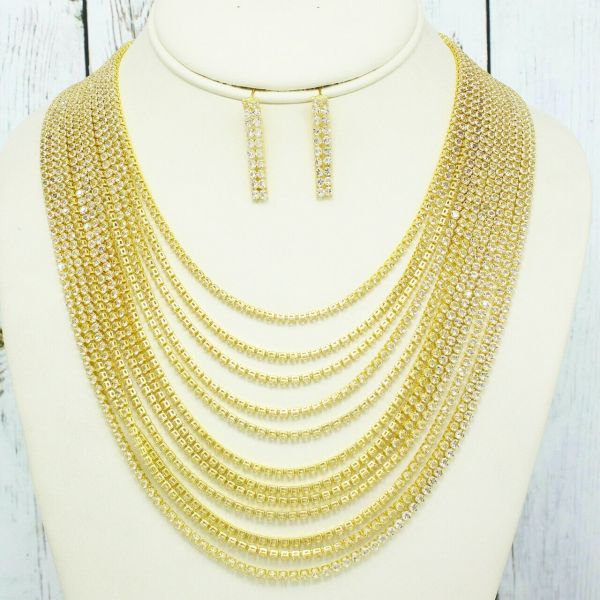 Set (necklace and earrings) V654579907395