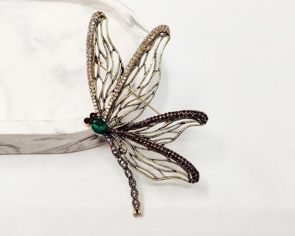 Large Dragonfly brooch