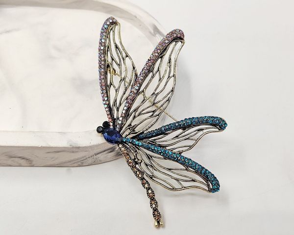 Large Dragonfly brooch