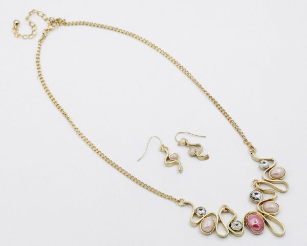 Set (necklace, earrings) V423577907270