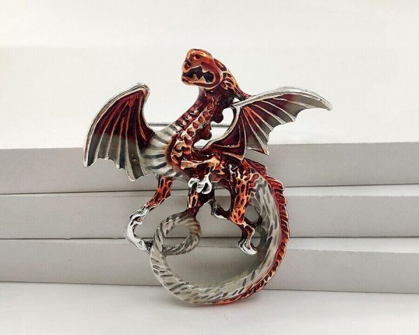 Brooch Sign of the Fire Dragon